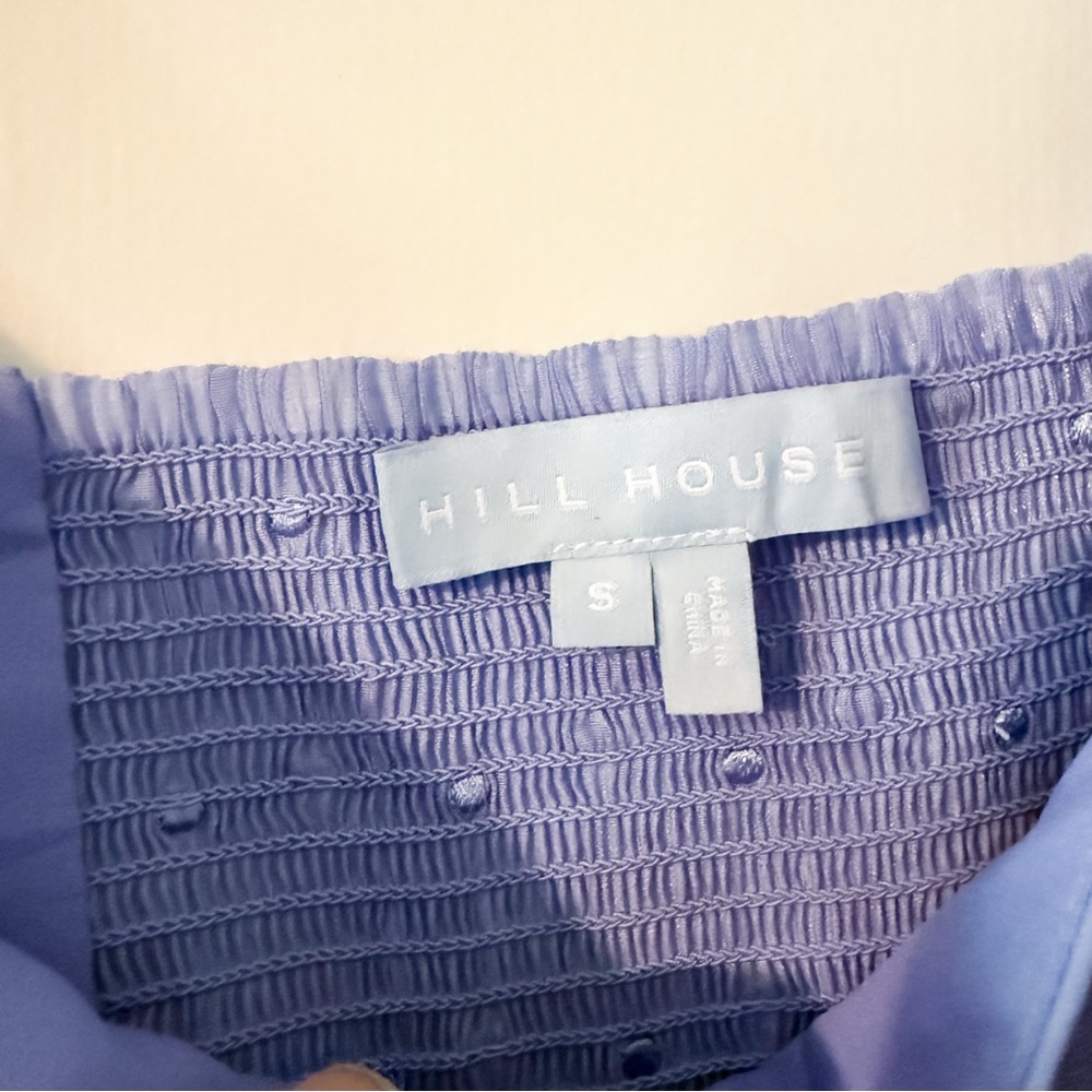Hill House The Matilda Dress in Hyacinth Organza Dot Size Small - Picture 5 of 8
